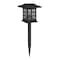 Flash Furniture Lantern Style LED Solar Lights, Black, PK 8 DN-SL106-8-BK-GG - alternate 7